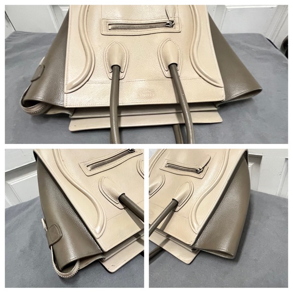 Authentic CELINE Luggage Tote Handbag - Picture 6 of 14